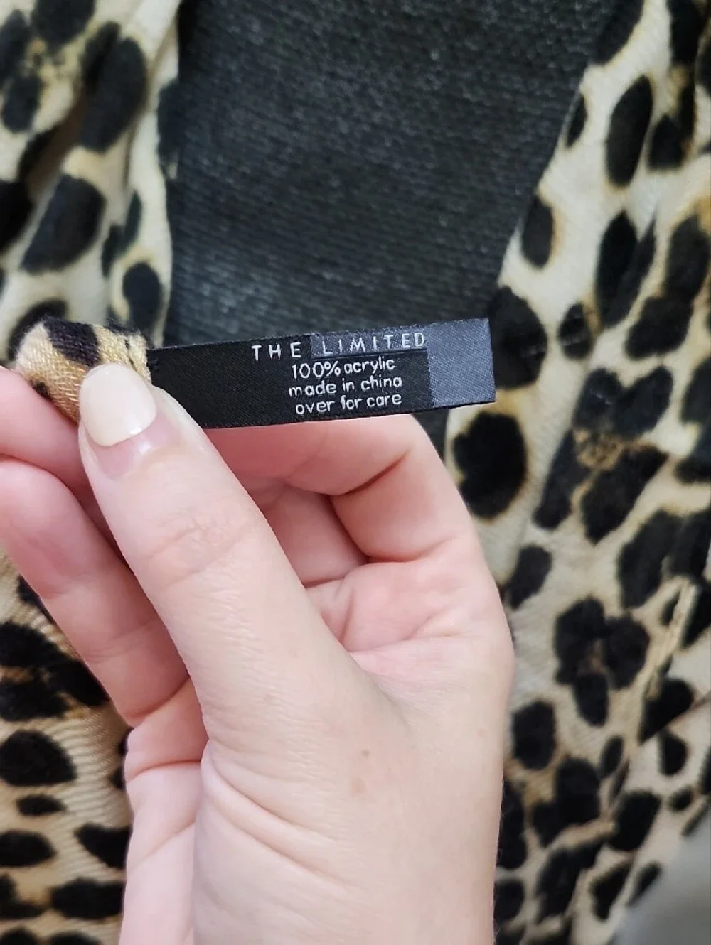 The Limited Leopard Print Infinity Scarf